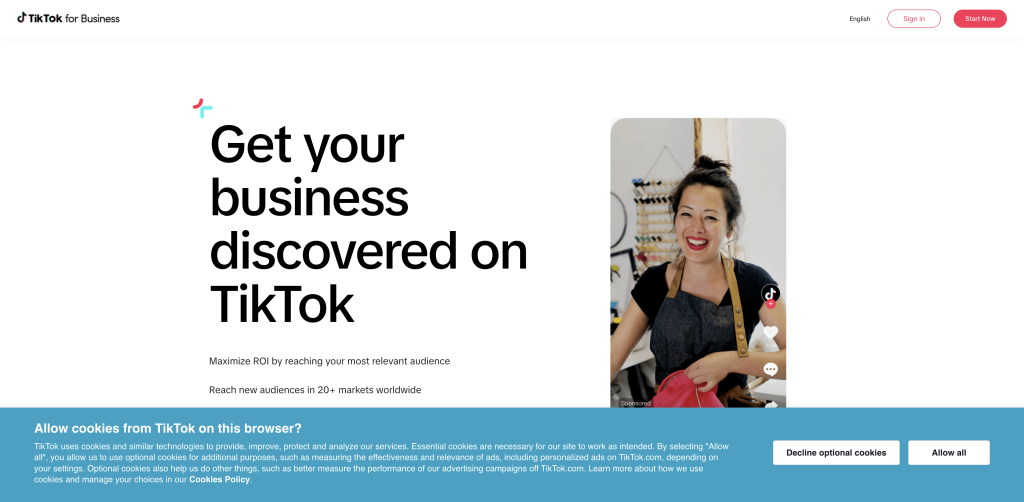 TikTok For Business