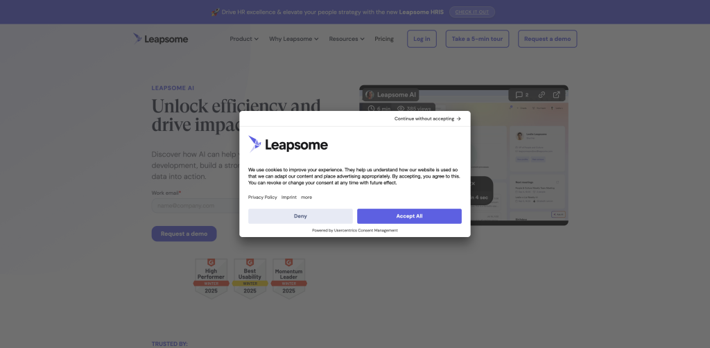 Leapsome AI