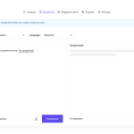 Paraphrase Tool