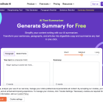 Semrush’s Summarizing Tool