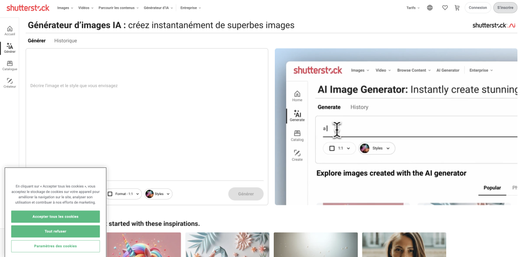 Shutterstock AI Image Generator