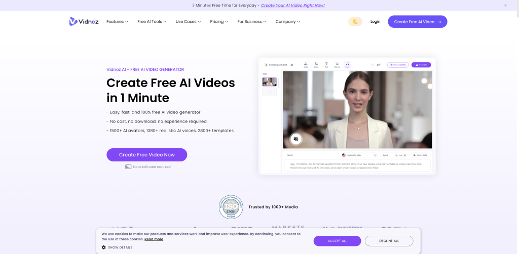 Vidnoz AI
